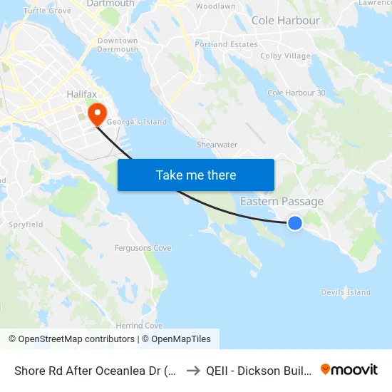 Shore Rd After Oceanlea Dr (8270) to QEII - Dickson Building map