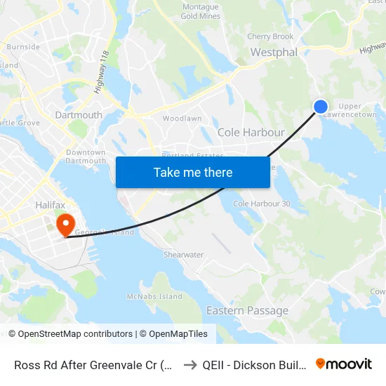 Ross Rd After Greenvale Cr (8937) to QEII - Dickson Building map