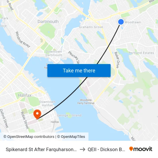 Spikenard St After Farquharson St (8320) to QEII - Dickson Building map