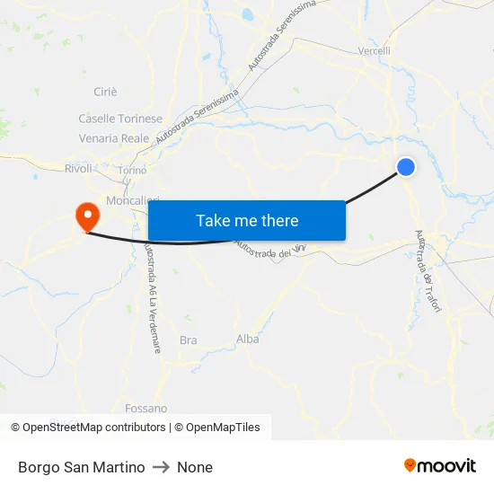 Borgo San Martino to None map