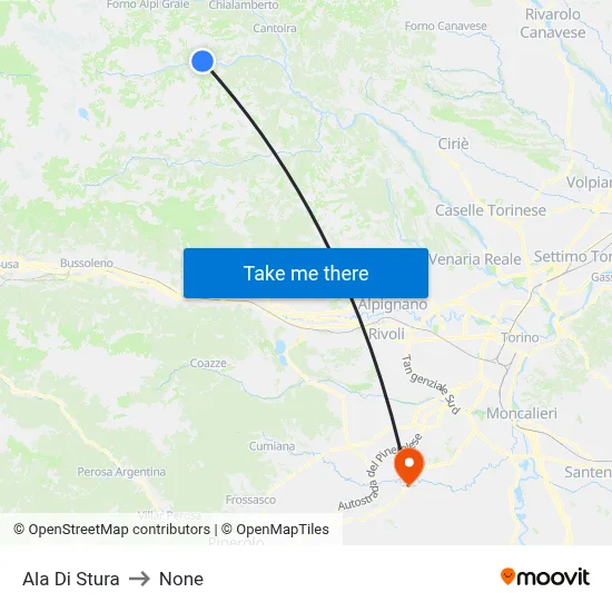 Ala Di Stura to None map
