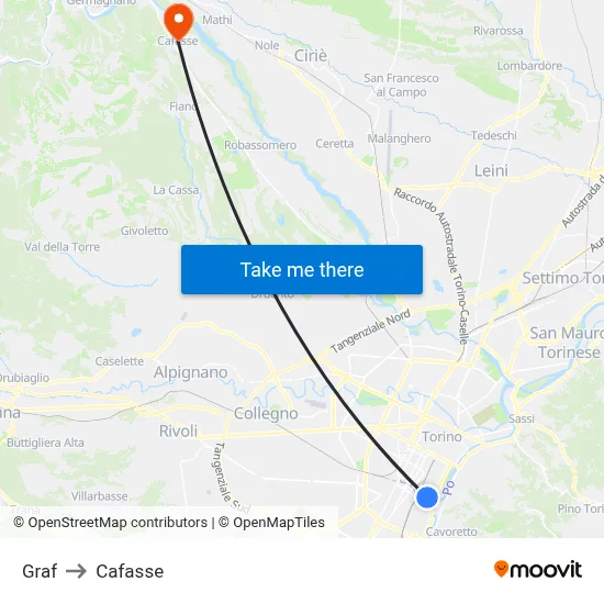 Graf to Cafasse map