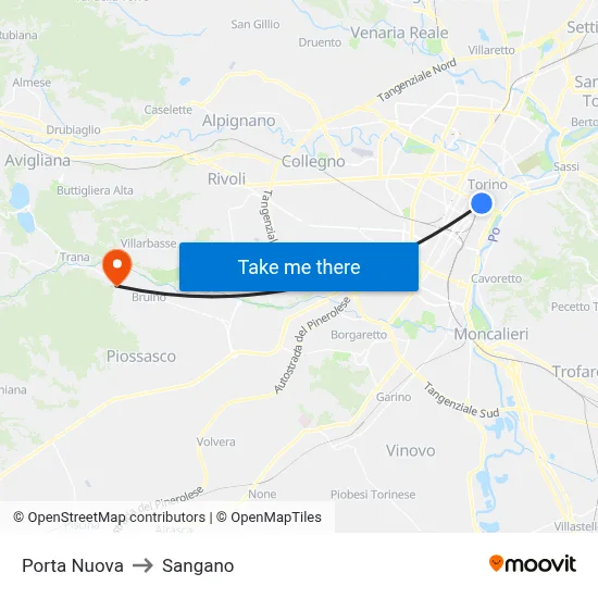 New Gate to Sangano map
