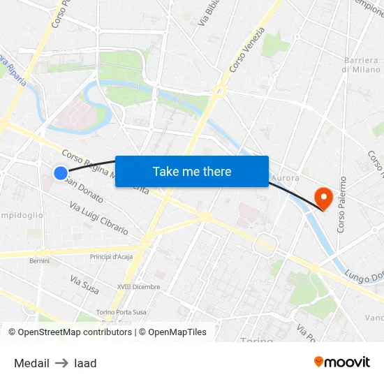 Medail to Iaad map