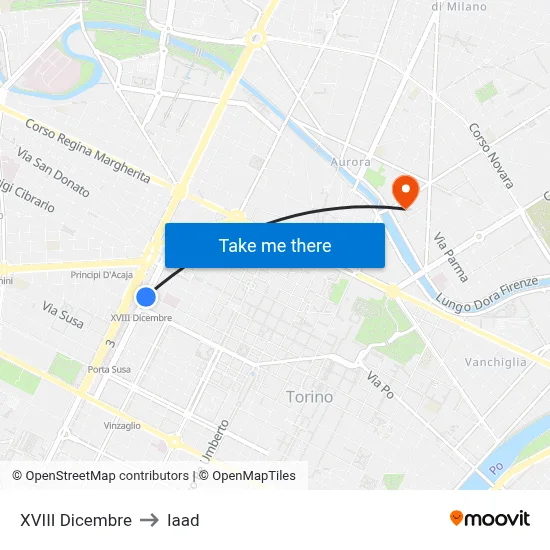 XVIII December to Iaad map