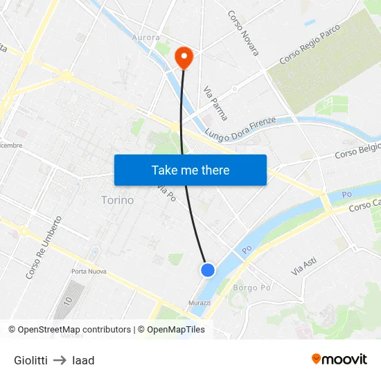 Giolitti to Iaad map
