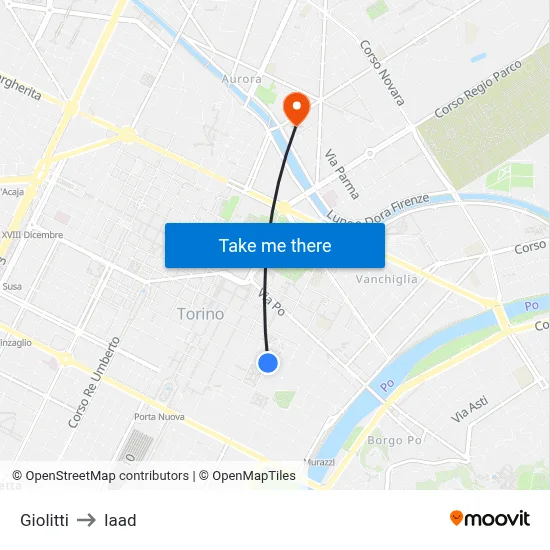 Giolitti to Iaad map