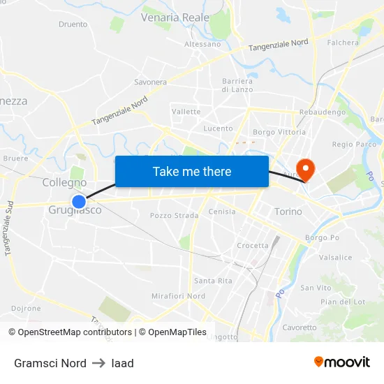 Gramsci North to Iaad map