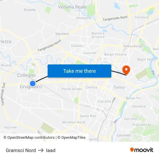 Gramsci North to Iaad map