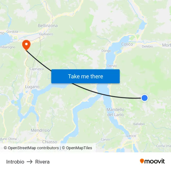 Introbio to Rivera map