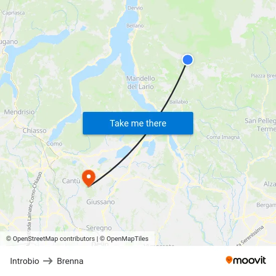 Introbio to Brenna map