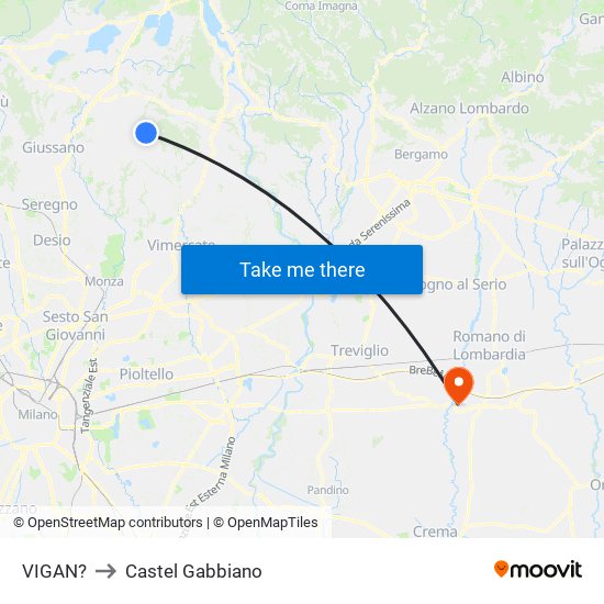 VIGAN? to Castel Gabbiano map