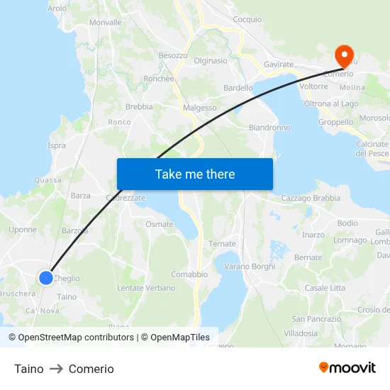 Taino to Comerio map
