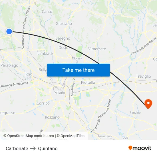 Carbonate to Quintano map