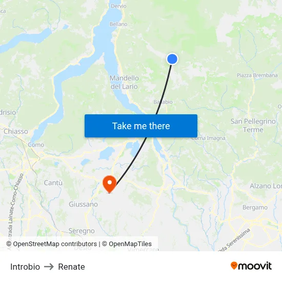 Introbio to Renate map