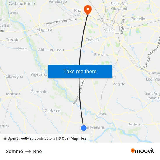 Sommo to Rho map