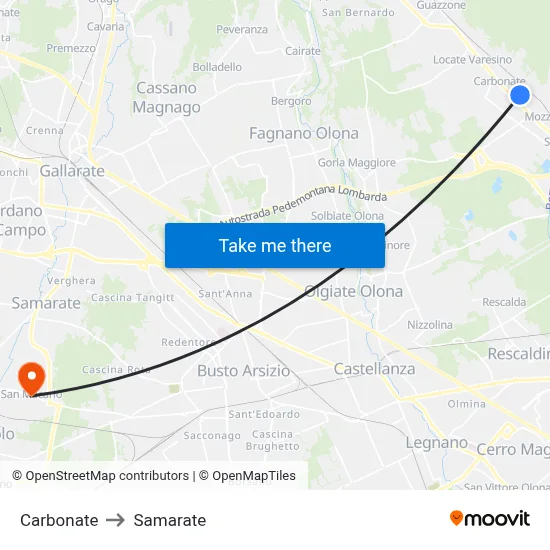 Carbonate to Samarate map