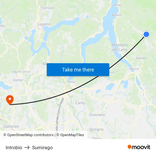 Introbio to Sumirago map