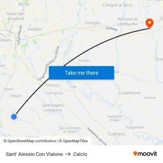Sant'Alessio con Vialone to Soccer map