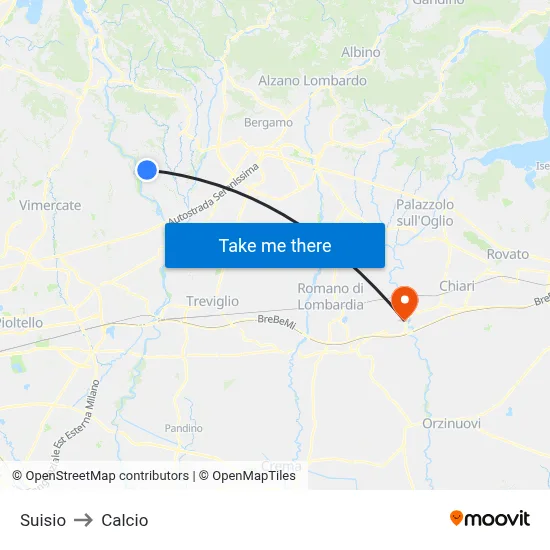 Suisio to Soccer map