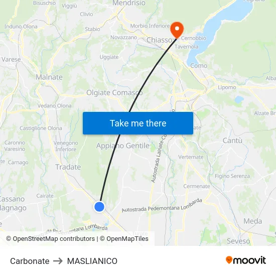 Carbonate to MASLIANICO map