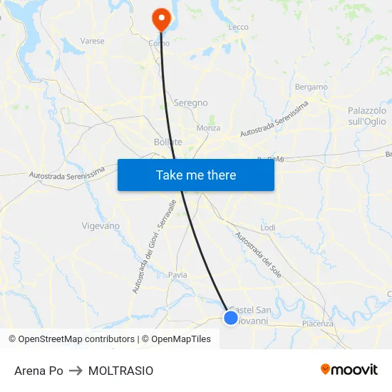 Arena Po to MOLTRASIO map