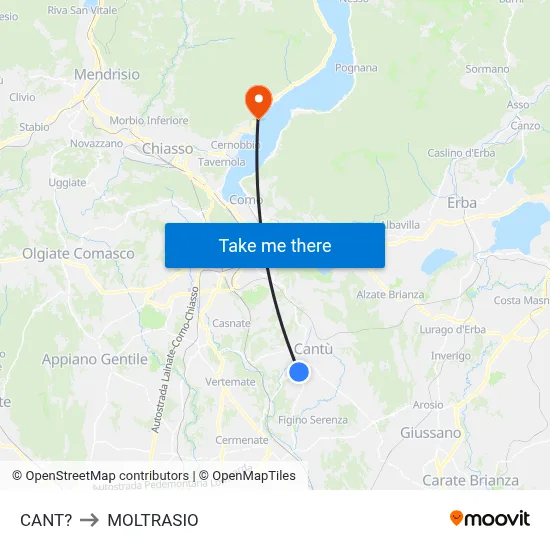 CANT? to MOLTRASIO map