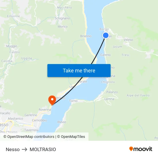 Nesso to MOLTRASIO map