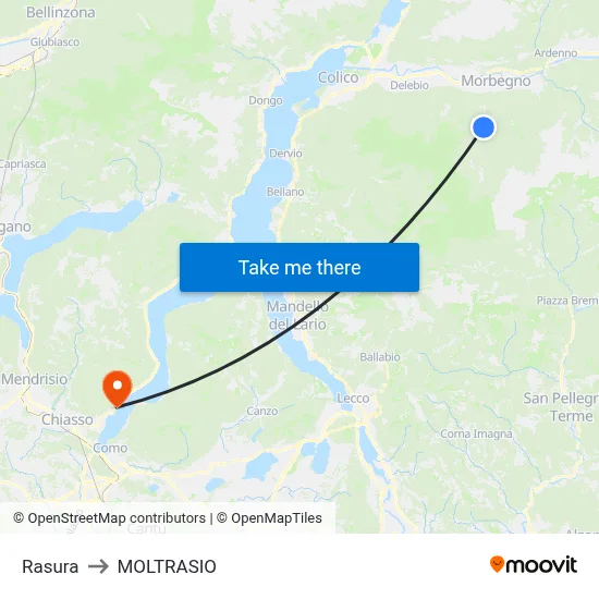 Rasura to MOLTRASIO map