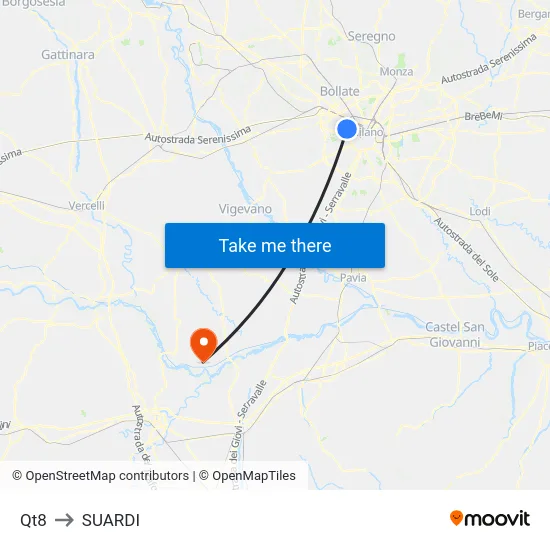 Qt8 to SUARDI map