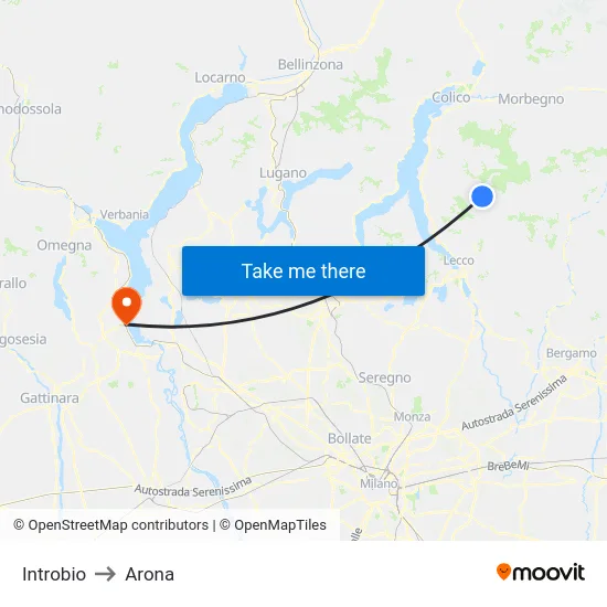 Introbio to Arona map