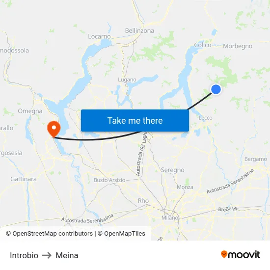 Introbio to Meina map