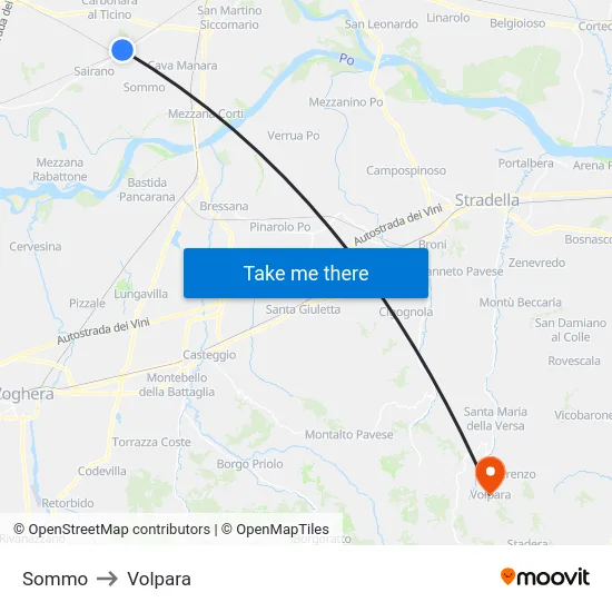Sommo to Volpara map