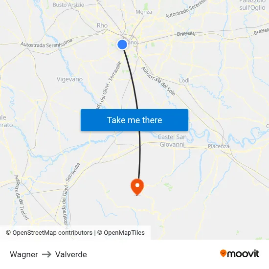 Wagner to Valverde map