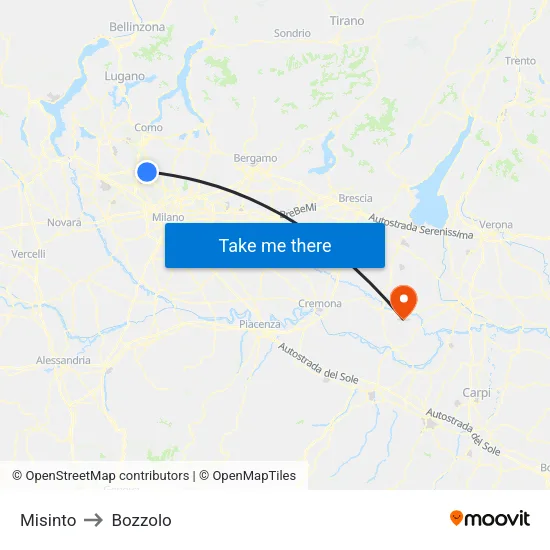Misinto to Bozzolo map