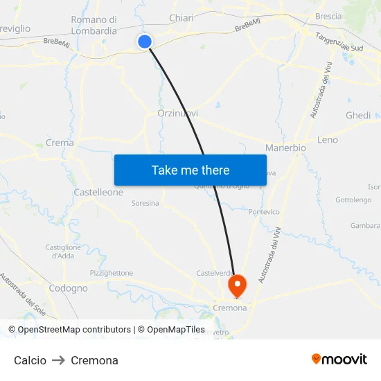 Soccer to Cremona map