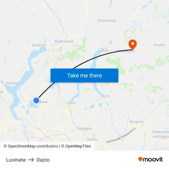 Luvinate to Customs map