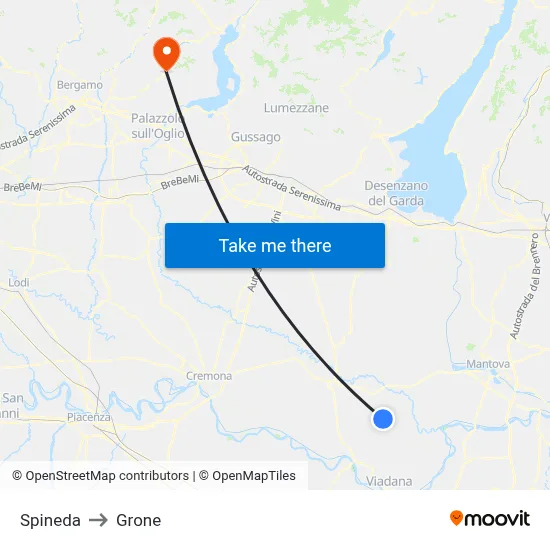 Spineda to Grone map