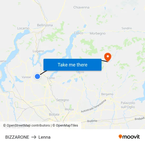 BIZZARONE to Lenna map