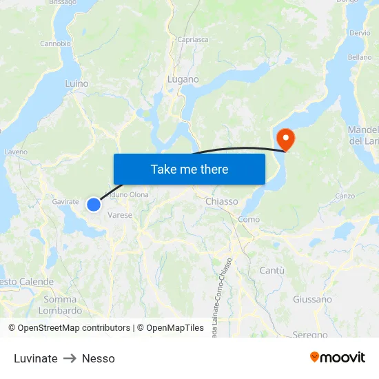 Luvinate to Nesso map