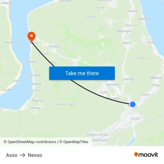 Asso to Nesso map
