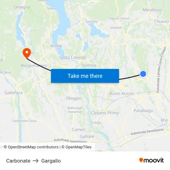 Carbonate to Gargallo map