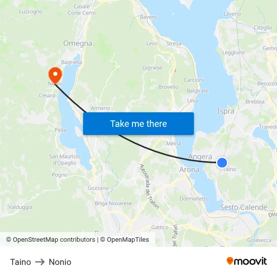 Taino to Nonio map