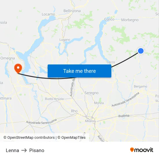 Lenna to Pisano map