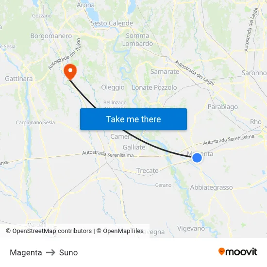 Magenta to Suno map