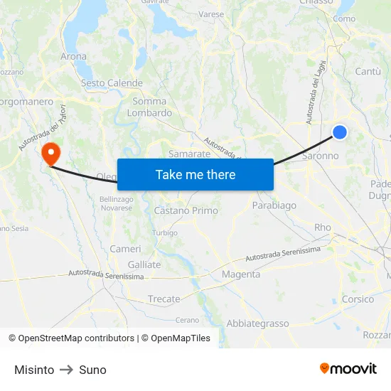 Misinto to Suno map