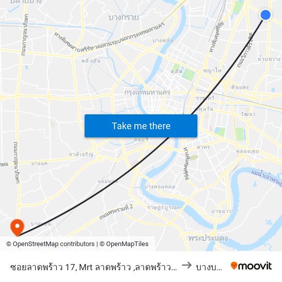 ซอยลาดพร้าว 17, Mrt ลาดพร้าว ,ลาดพร้าว 19 to บางบอน map