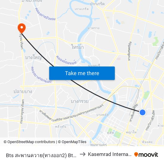 Bts สะพานควาย(ทางออก2) Bts Saphan Khwai (Exit 2) to Kasemrad International Hospital map