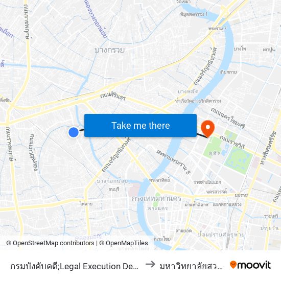 กรมบังคับคดี;Legal Execution Department to มหาวิทยาลัยสวนดุสิต map