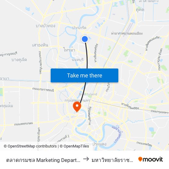 ตลาดกรมชล Marketing Department Lakes to มหาวิทยาลัยราชภัฏธนบุรี map